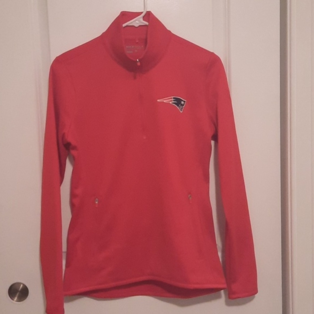 NikeGolf Woman's 1/4 Zip Pullover Red Size S